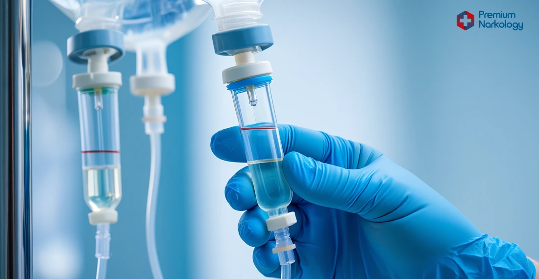 капельница с раствором